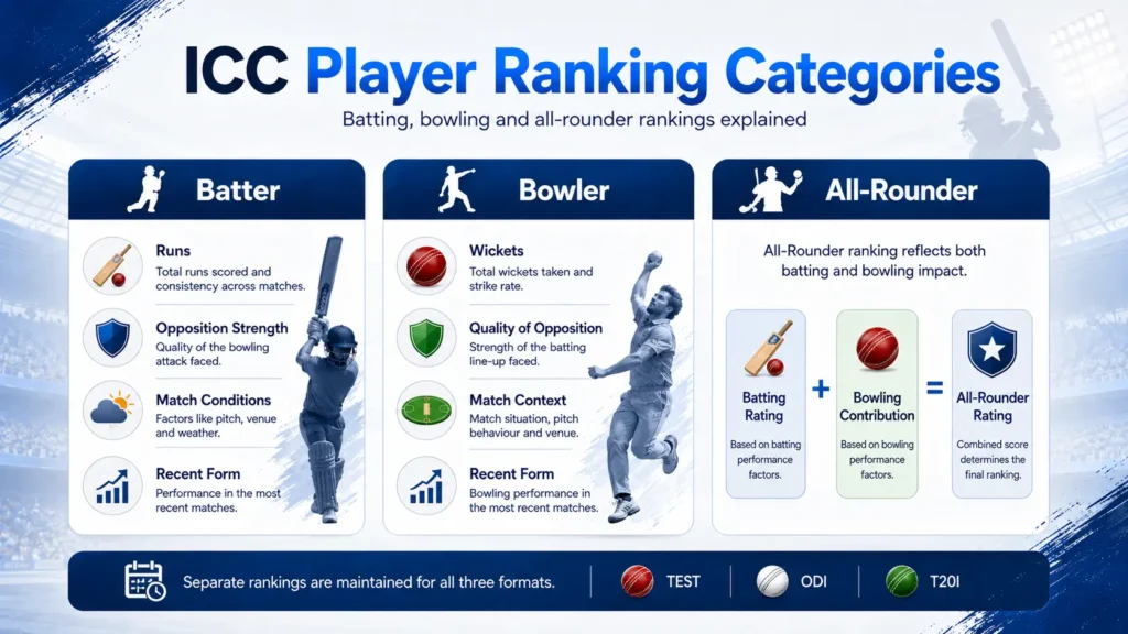 How ICC Player Rankings Work