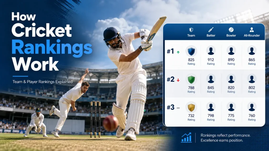 how cricket rankings work